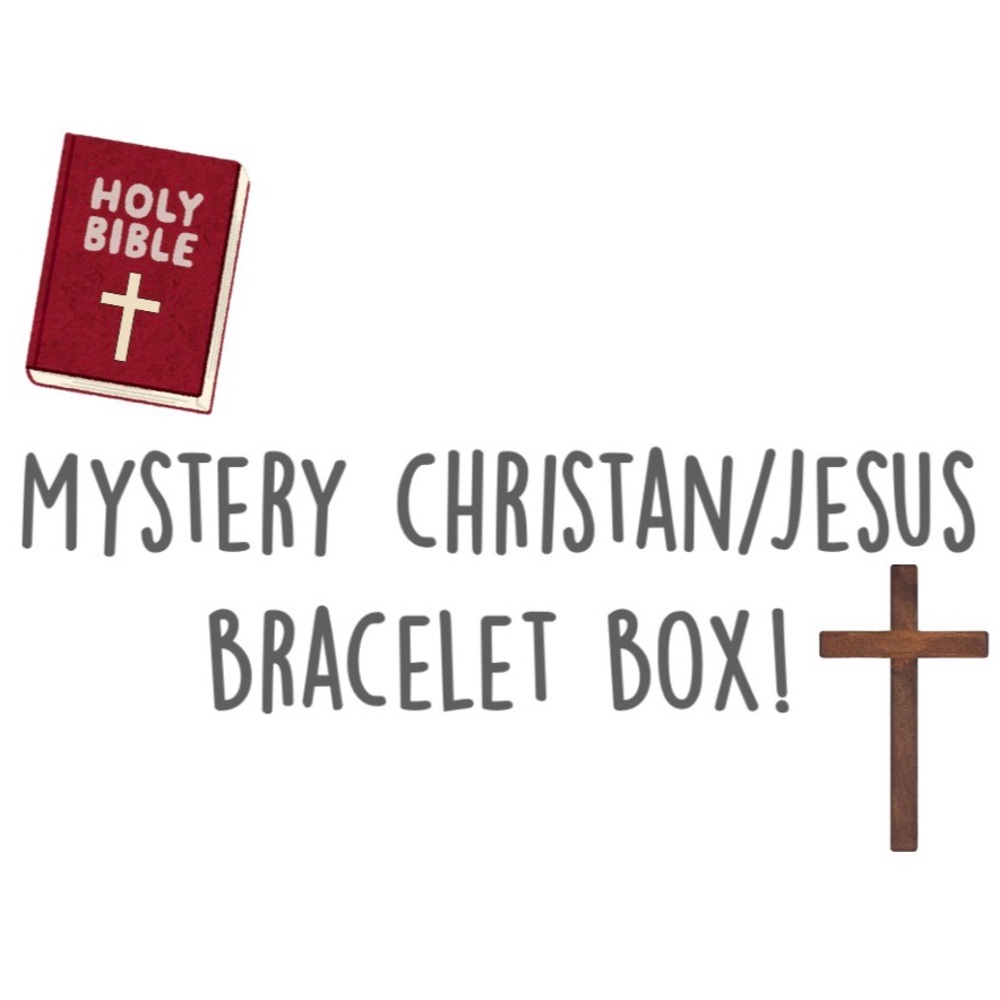 Mystery Christian/Jesus Bracelet Box - Homemade Beaded/Kandi Bracelets!